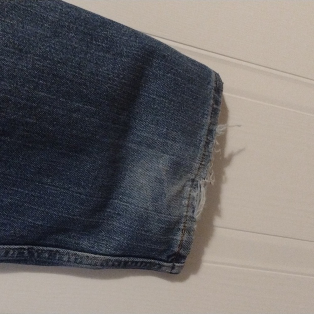 Big Men's 560 comfort fit Levi's blue jeans size W44xL32 - Picture 4 of 15